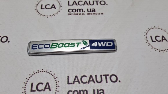 Эмблема надпись ECOBOOST 4wd крышки багажника Ford Escape MK3 13- CJ5Z9942528D