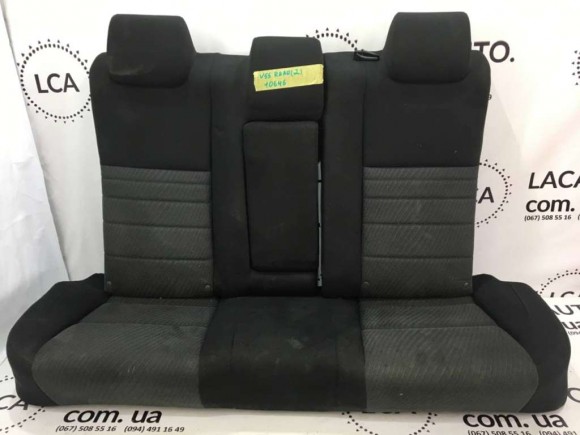 Задний ряд сидений (2 ряд) Toyota Camry v55 15-17 usa велюр черное 71075-06B21-C0