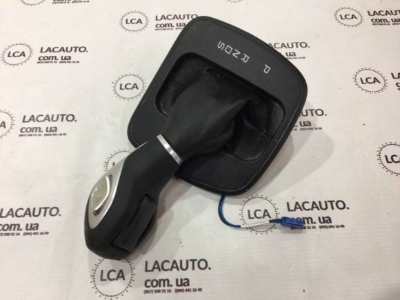 Ручка КПП с накладкой шифтера Ford Escape MK3 13-16 кожа черная CJ5Z7213GA