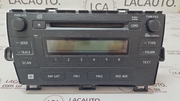 Радио, Магнитофон, Панель Toyota Prius 30 10-12 дорест JBL 8612047370