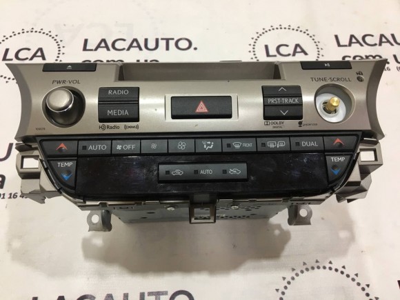Магнитофон радио с управлением климата Lexus ES300h ES350 13-18 8613033011