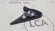 Молдинг крыла треугольник лев Lincoln MKZ 13- хром DP5Z16003BC