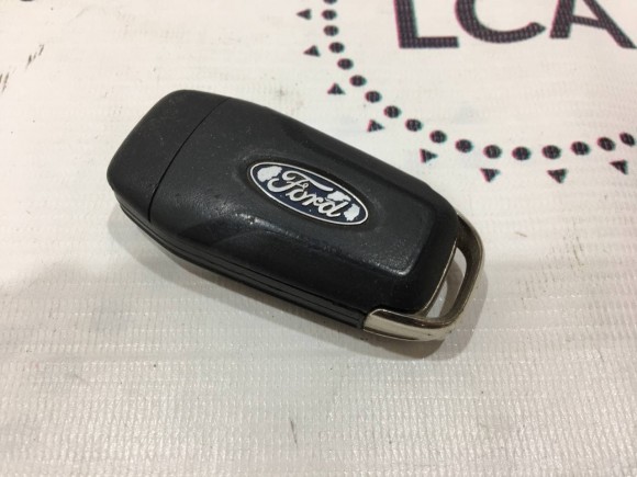 Ключ Ford Fusion mk5 13- 4 кнопки, раскладной, потертый