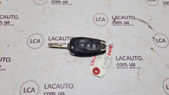 Ключ Chevrolet Cruze 16- smart, 4 кнопки 13529639
