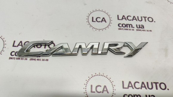 Эмблема CAMRY крышки багажника Toyota Camry v50 12-14 usa 7544206190